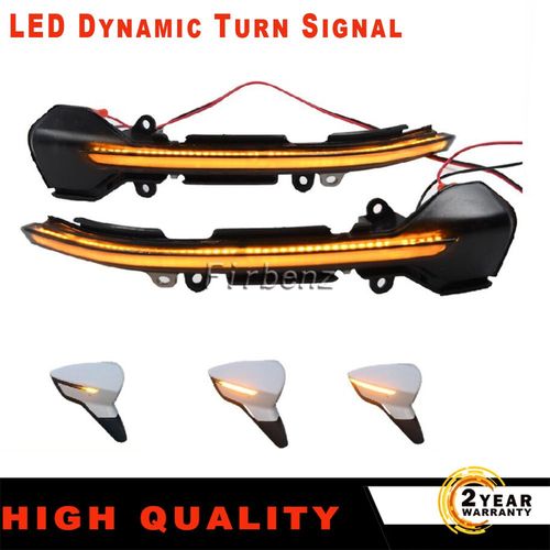 Signal Lumineux Pour Voitures, Seat Leon Iii, Lumire Dynamique De Tournant, Clignotant, Squentiel, Miroir Latral, Indicateur Lumineux, Mk3 5f 13-18 Ibiza Kj Mk5 V Arona 17-18