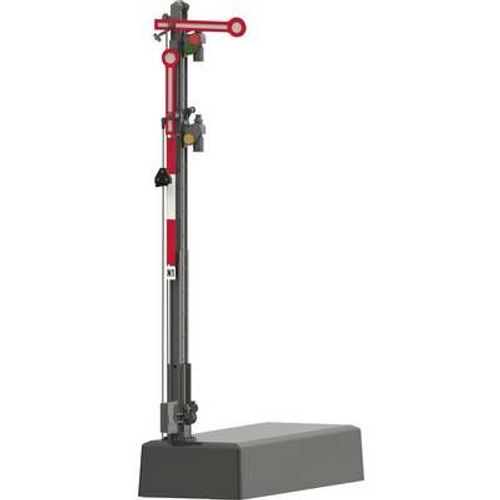Signal Principal Smaphore H0 Mrklin 70413 2 Palettes, Mt Simple Modle Fini 1 Pc(S)