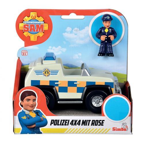 Sam Le Pompier Slp Mini 4x4 Police 17cm