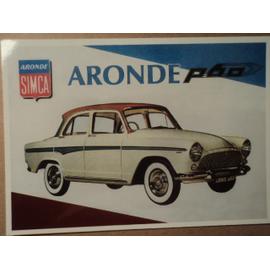 cartes postales voiture lot Simca P60 Aronde 