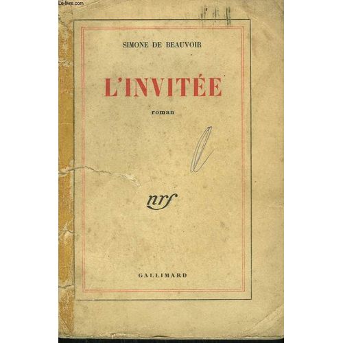 L'invitee   de Simone De Beauvoir