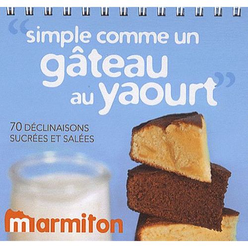 Simple Comme Un Gteau Au Yaourt - 70 Dclinaisons Sucres Et Sales   de Play Bac  Format Spiral 