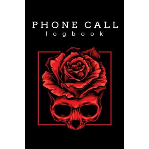 Simple Phone Call Log Book | Voicemail Log Book | Phone Message Book | Cute Floral, Flower, Garden Theme Cover | 6x9 Inches | 120 Pages | Volume 5   de Artist, Toaster  Format Broch 