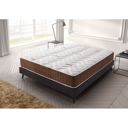 Simpur Relax - Matelas 150x190 Cm Visco Ergo Anatomique -paisseur 19 Cm - Double Face Rversible - Mousse H.R - Systme Triple Couche - 7 Zones De Confort - Indpendance De Couchage