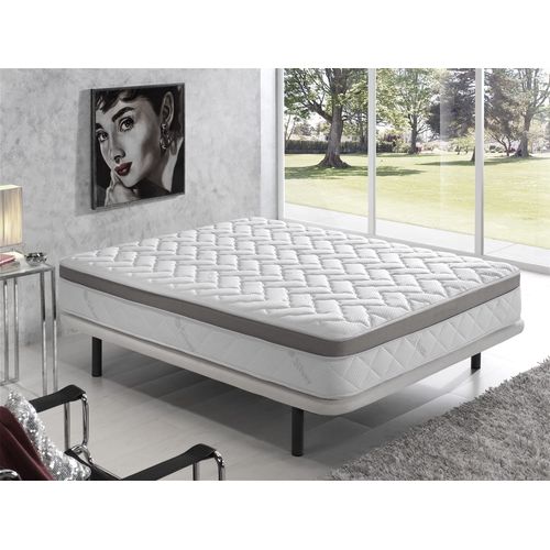 Simpur Relax | Matelas 180x200 Fil D'argent | Mousse  Mmoire De Forme | paisseur 25 Cm | Ferme En Profondeur Et Doux En Surface
