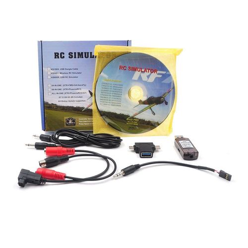 Simulateur De Vol Rc Sans Fil Usb Realflight Freerider 8 En 1, Pour Flysky I6x Futaba Radiolink At9s At10 Rc Hlicoptre metteur