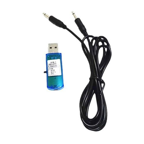 Simulateur De Vol Usb 8 En 1, Ordinateur, Contrleur D'avion Et D'hlicoptre, Xtr5, Fms, G4, Fpv