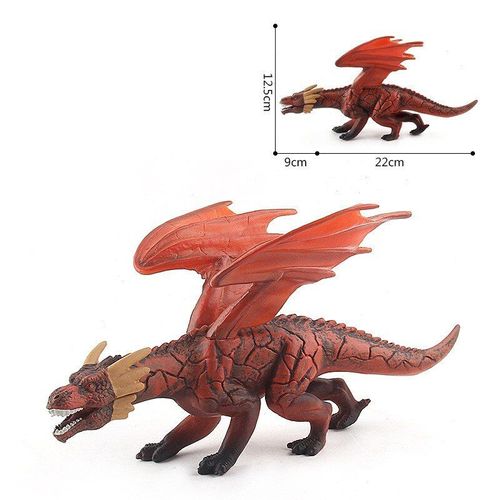 Simulation D'Animaux Magiques Volants, Dragon De Feu, Figurines D'Action, Collection De Dimensions, Modle Poupe, Jouets Pour Enfants, Cadeau