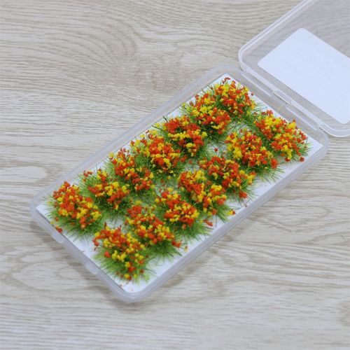 Simulation De Table De Sable  Monter Soi-Mme,14 Pices/Bote,Modle De Construction,Production De Matriel,Grappes De Fleurs,Mini Paysage,Scne Miniature Sauvage #G