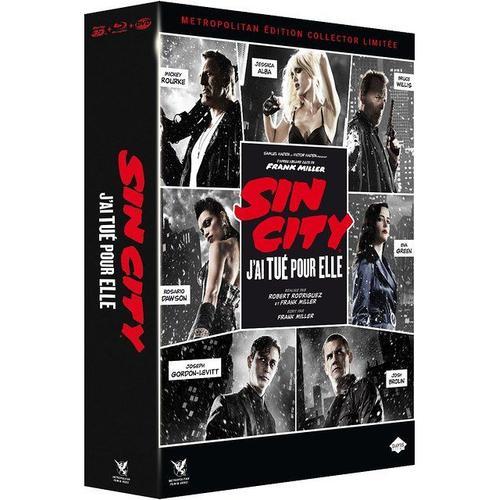 Sin City 2 : J'ai Tu Pour Elle - dition Collector Limite Blu-Ray 3d + Blu-Ray + Dvd de Rodriguez Robert