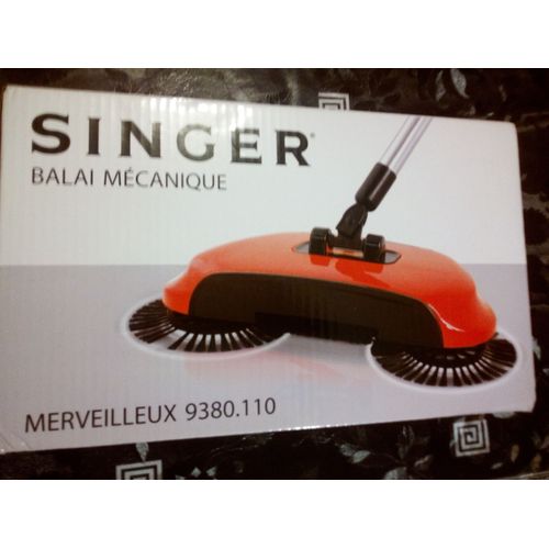 Singer Merveilleux 9380.110 - Balai mcanique Les fans dnergies verts WELCOME 0 KW  0 CO2