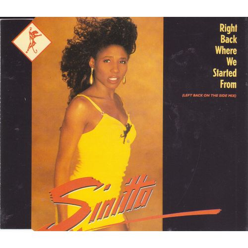 Sinitta - Maxi Cd Single - Right Back Where We Started From (7' Version)