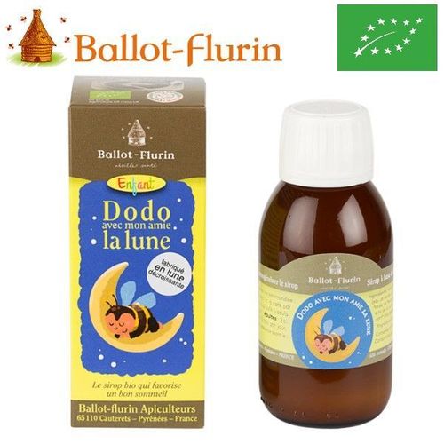 Sirop Pour Le Sommeil Bio - Dodo Avec Mon Amie La Lune 100 Ml - Ballot-Flurin