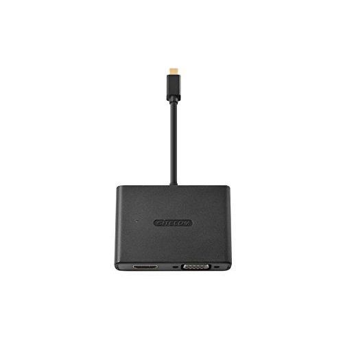 Sitecom CN-347 Adaptateur Mini DisplayPort vers HDMI/VGA Noir