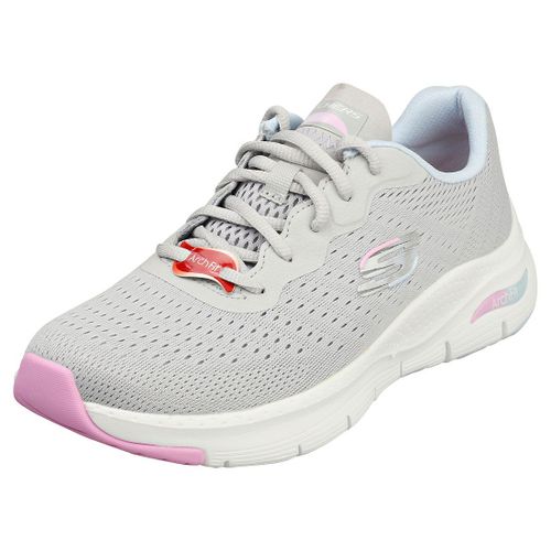Skechers Arch Fit Vegan Femme Baskets Dcontract Gris Multicolore - 41