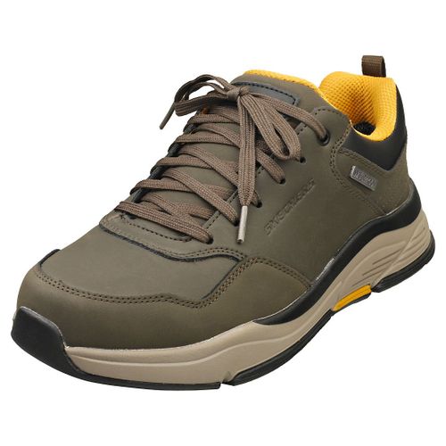 Skechers Benago Waterproof Homme Baskets Dcontract Vert - 42