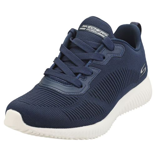 Skechers Bobs Squad Tough Talk Femme Baskets Decontractee Bleu Naval - Bleu - 39
