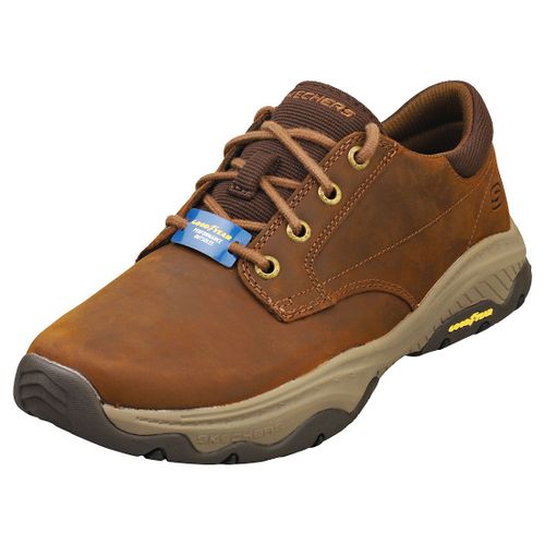 Skechers Craster Fenzo Homme Chaussures Dcontract Marron Fonc - 45
