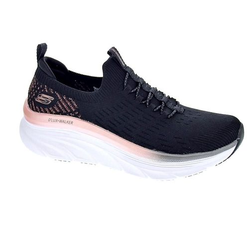 Skechers D Lux Baskets Basses Femme Noir - 38
