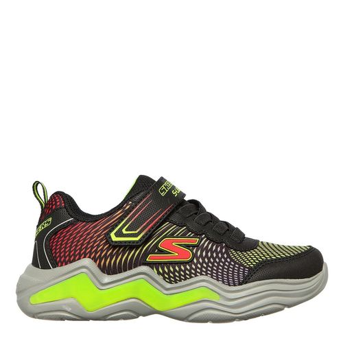 Skechers Erupters Baskets Lumineuses Chaussures Garons Couleur Noir Taille 32