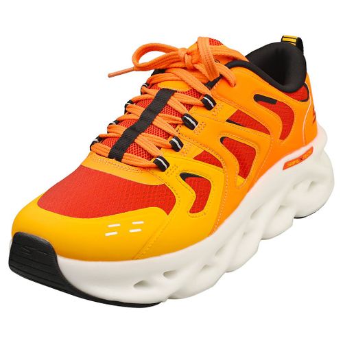 Skechers Snoop Dog Go Run Swirl Tech Homme Baskets Mode Orange - 41