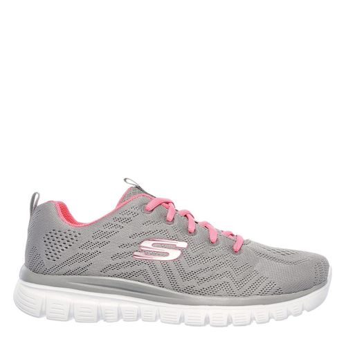 Skechers Graceful Gc Baskets De Running Course Sport Chaussures Femmes Couleur Gris Taille 37