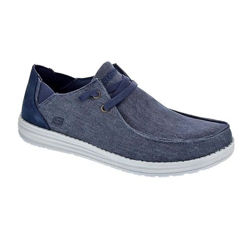 Skechers Melson Mocassins Homme Bleu - 43