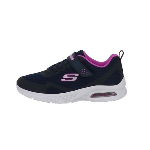 Skechers Microspec Baskets Fille Bleu - 32