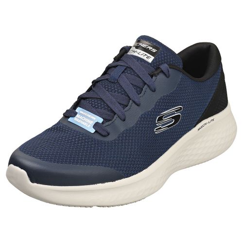 Skechers Skech Lite Pro Vegan Homme Baskets Dcontract Bleu Noir - 46