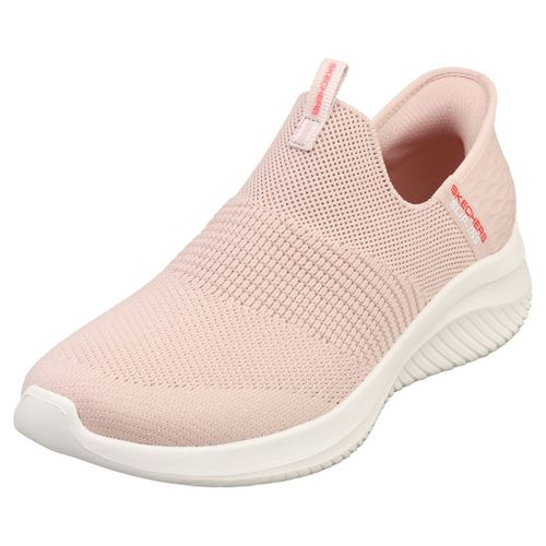 Skechers Slip-Ins Ultra Flex 3.0 Vegan - Baskets De Mode Pour Femmes En Tissu Rose - 41