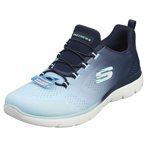 Skechers Summits Vegan Femme Baskets Mode Bleu Naval - 39