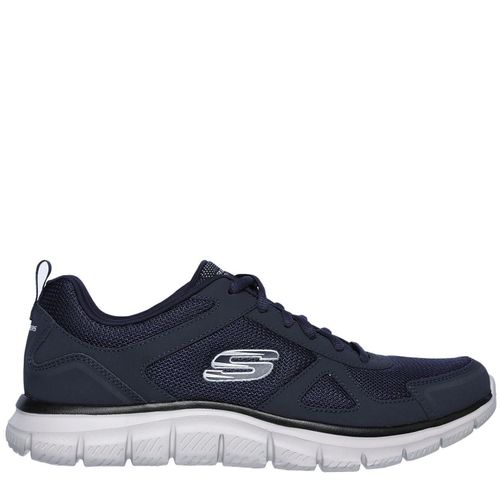 Skechers Track Scloric Chaussures De Sport Baskets Basses  Lacets Hommes - Bleu - 43
