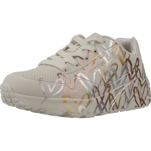 Skechers Uno Lite - Metallic Colour Beige - 30
