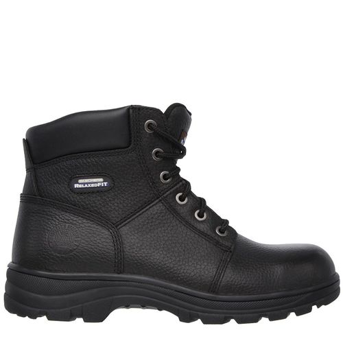 Skechers Work Workshire Bottes De Scurit  Lacets Hommes - Noir - 47 1/2