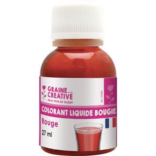 Colorant Liquide Pour Bougie 27 Ml Rouge