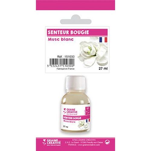 Parfum - Bougie 27 Ml Musc Blanc