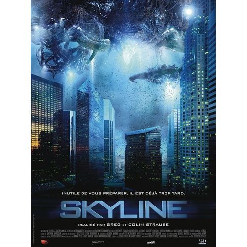 Skyline - Colin Strause, Greg Strause - Eric Balfour - Scottie Thompson - David Zayas - Vritable Affiche De Cinma - Anne 2010 - Format 40x60 Cm