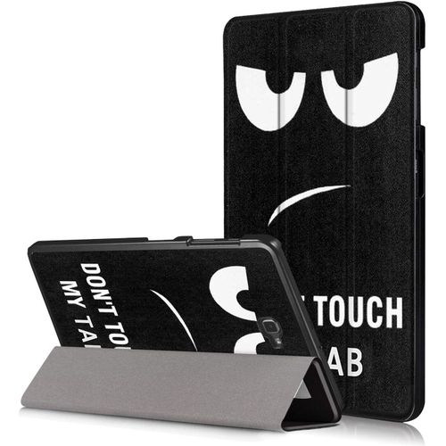 Skytar tui Samsung Tab A 10.1 2016 - Pu Cuir Cover Case Stand Etui Flip Housse Pour Samsung Galaxy Tab A 10.1 Pouces T580n / T585n (2016 Version) Coque De Protection,Dont Touch.[F6512]