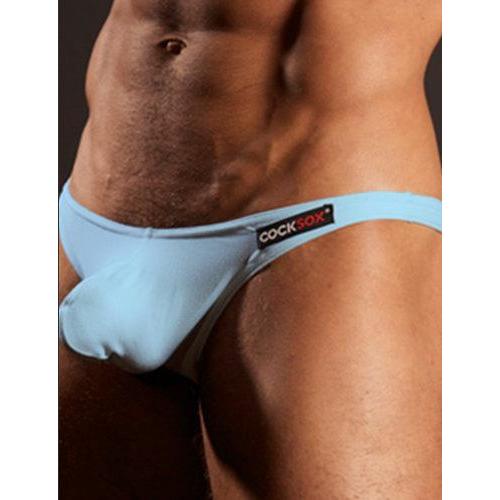 Slip String Bleu Clair Homme Viril Erotique Underwear Men Man