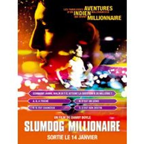 Slumdog Millionaire De Danny Boyle Affiche Franaise 40x60cm