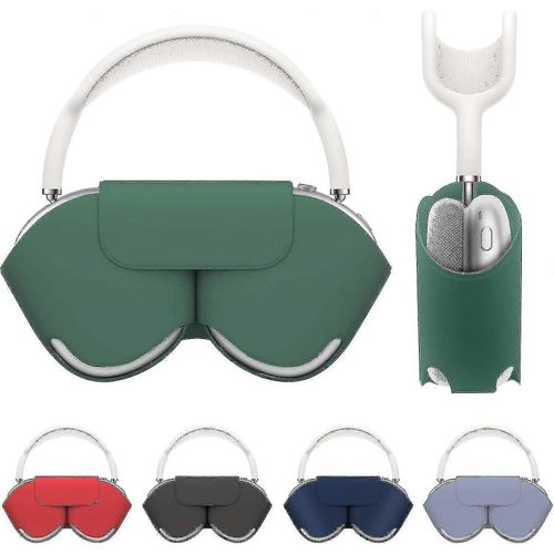 Smart Case pour Airpods Max (vert herbe), fonction de veille automatique, tui de protection anti-rayures tanche  la poussire, tui de transport portable pour Apple Airpod Max