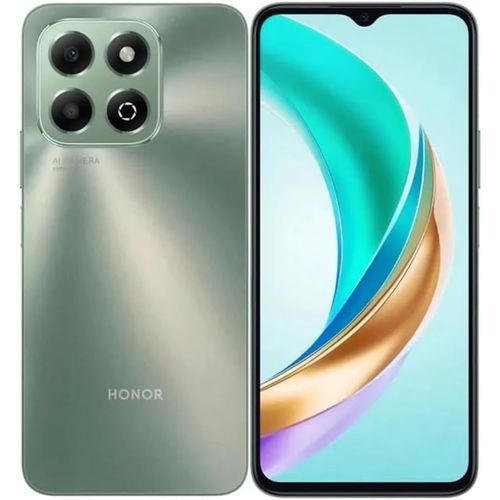 Smartphone X6B 4/128Go, 4G, Batterie 5200 Mah, Appareil Photo Principal 50 Mp, Extension De Mmoire Jusqu' 8 Go, Mediatek Helio G85 (Green, 4+128G)