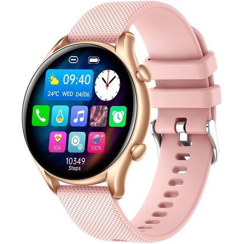 Smartwatch Myphone Watch El Rose tanche, lgante, Sportive Et Robuste Pour Femme Avec Une Grande Batterie Jusqu' 10 Jours[H873]