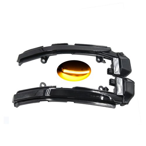 Smoked Black Feu Clignotant Dynamique Led Pour Jaguar, Pour Modles Xf, Xj, F-Type, Xk, Xkr, I-Pace, X250, X260, X760, X351, X152, X150, 2 Pices 