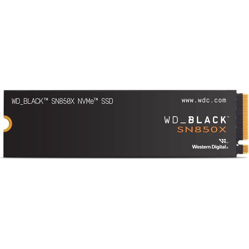 SN850X SSD 4 To, Disque SSD interne, Lecture jusqu' 7300 Mo/s, criture jusqu' 6,600 MB/s, Gaming SSD, Haute performance disque de jeu, PCIe Gen 4.0 NVMe, Noir