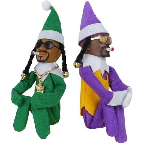 Snoop Sur Un Perron Poupe Elfe De Nol Poupe Elfe Noir 118 Pouces Fait  La Main Hip Hop Poupe Jouets En Peluche Cadeaux Pour La Maison Jardin Hallo