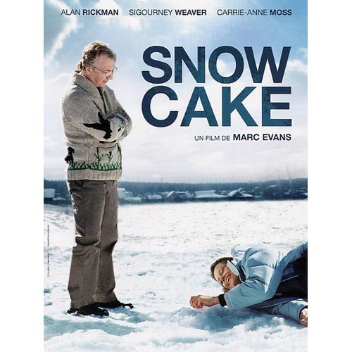 Snow Cake - Vritable Affiche De Cinma Plie - Format 40x60 Cm - De Marc Evans Avec Sigourney Weaver, Alan Rickman, Carrie-Anne Moss- 2007