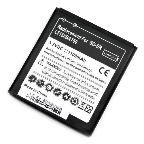 So'axess Batterie Haute Capacit 1100 Mah (Ba750) Pour Sony Ericsson Pour Xperia Arc