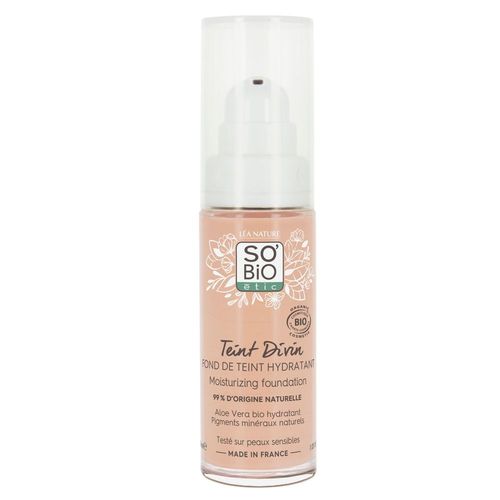 So Bio Etic - Fond De Teint Hydratant, Teint Divin -10 Ivoire Ros Fond De Teint Hydratant, Teint Divin -10 Ivoire Ros 30 Ml