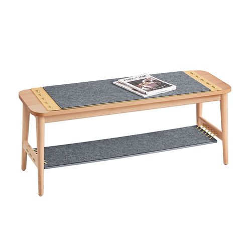 Sobuy Banc  Chaussures Banc De Rangement Bout De Lit Etagre  Chaussures Meuble De Rangement Avec Raccords  Tenon, Charge 240 Kg, 110 X 37 X 46 Cm, Hfsr01-N